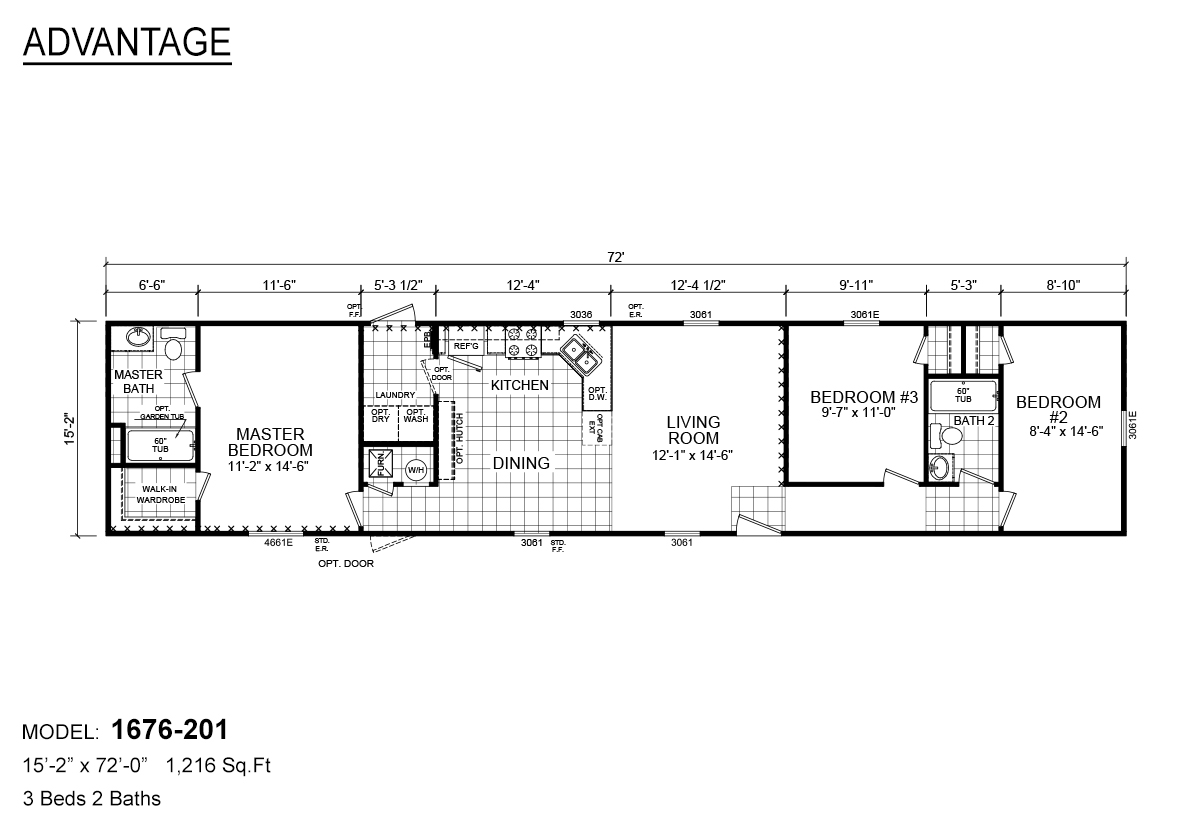 Advantage Single / 1676201 by Pinewood Homes